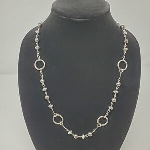 Handmade ring necklace